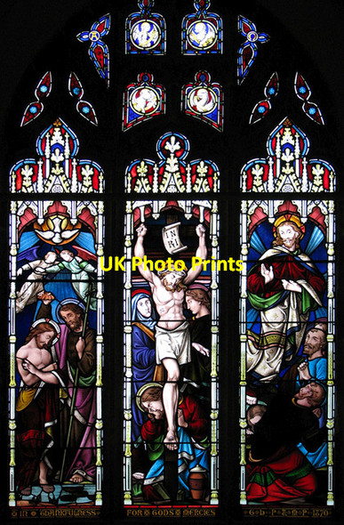 Photo 6"x4" St Andrew's church in Marlesford Marlesford c2011