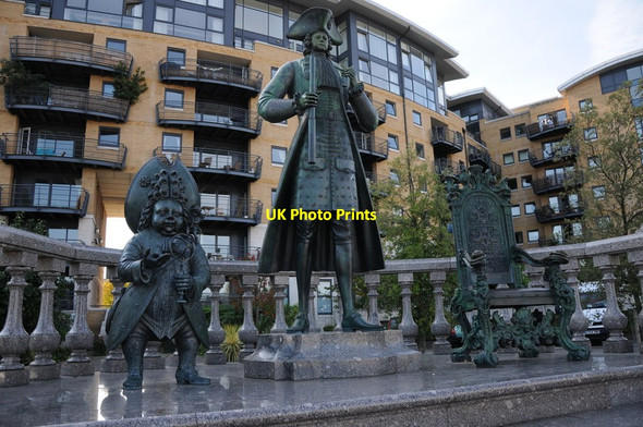Photo 6"x4" Statue of Peter the Great Deptford\/TQ3677 c2011