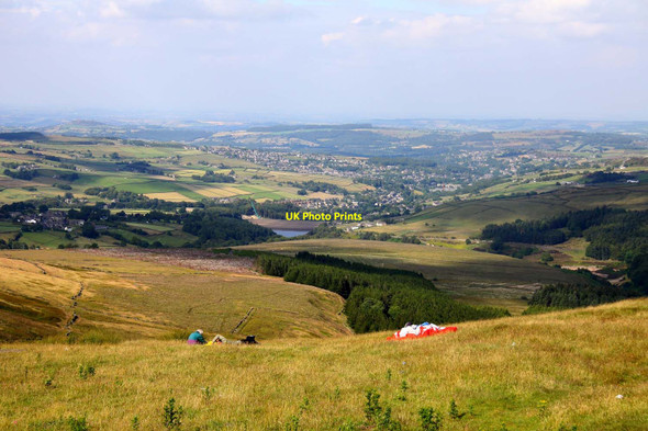 Photo 6"x4" The view from Wilmer Hill towards Holmfirth Holme\/SE1005 c2011