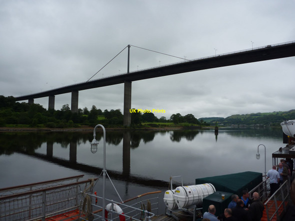 Photo 6"x4" Doon The Watter - 25th June 2011 : Approaching The Erskine Bridge Erskine c2011