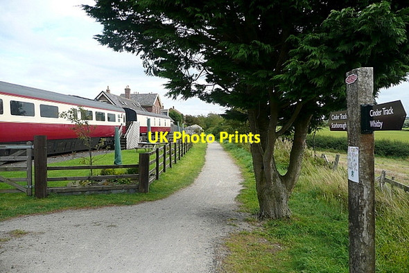Photo 6"x4" Hawsker station High Hawsker c2011