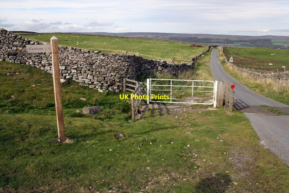 Photo 6"x4" View north at start of footpath to Carlton Melmerby\/SE0785 c2011