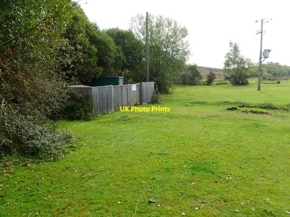 Photo 6"x4" Burley, sewage pumping station Bisterne Close c2011
