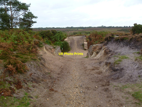 Photo 6"x4" Holmsley, Greenberry Bridge Bisterne Close c2011