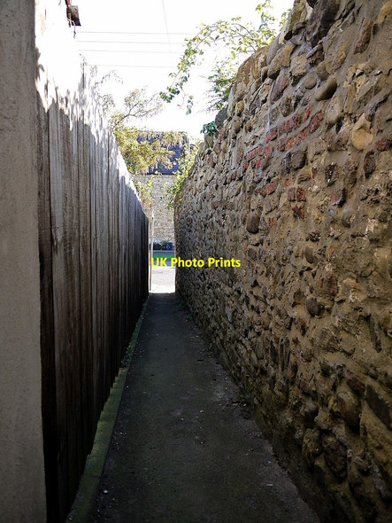 Photo 6"x4" Alley off East End, Sedgefield Sedgefield c2011