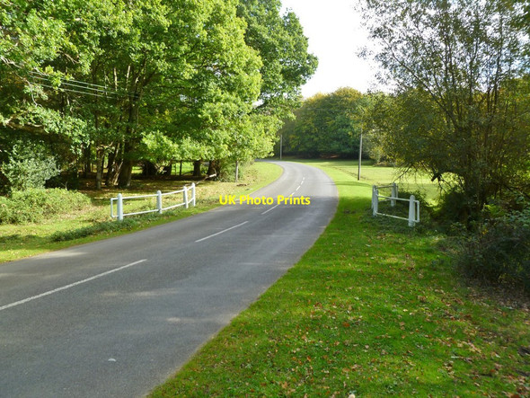 Photo 6"x4" Woodlands, road bridge Woodlands\/SU3211 c2011