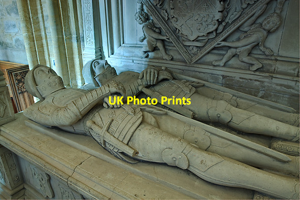 Photo 6"x4" A brief tour of Sherborne Abbey - the Horsey tomb (detail - 1) Sherborne\/ST6316 c2011