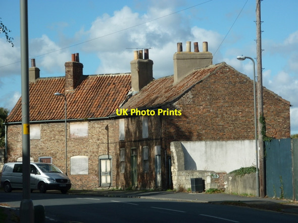 Photo 6"x4" Empty buildings on Wighill Lane Tadcaster c2011