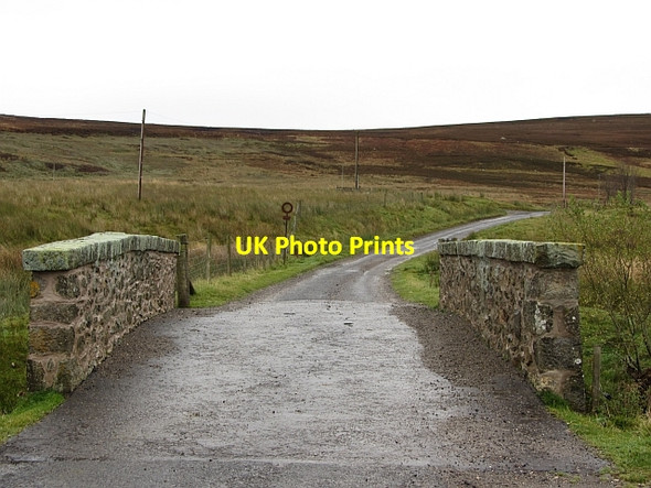 Photo 6"x4" Bridge, Glen Moy Burn of Glenmoye c2011