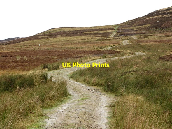 Photo 6"x4" Road, Glen Cuilt Craigthran c2011