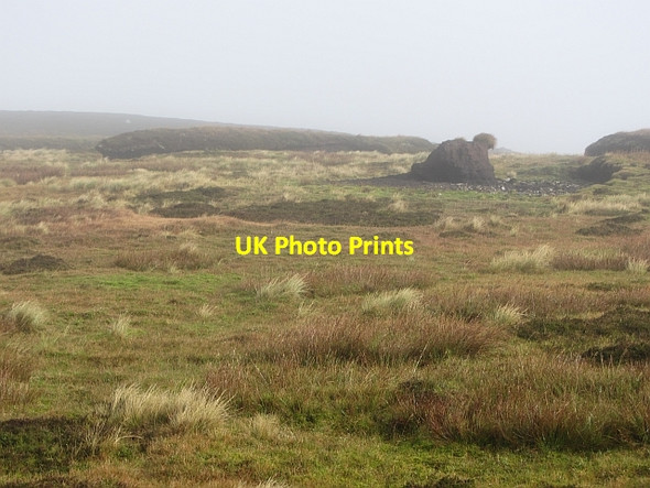 Photo 6"x4" Eroding bogs  on Finbracks Rottal c2011