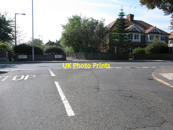 Photo 6"x4" Junction of Gladstone Road with Ramsgate Road Broadstairs c2011