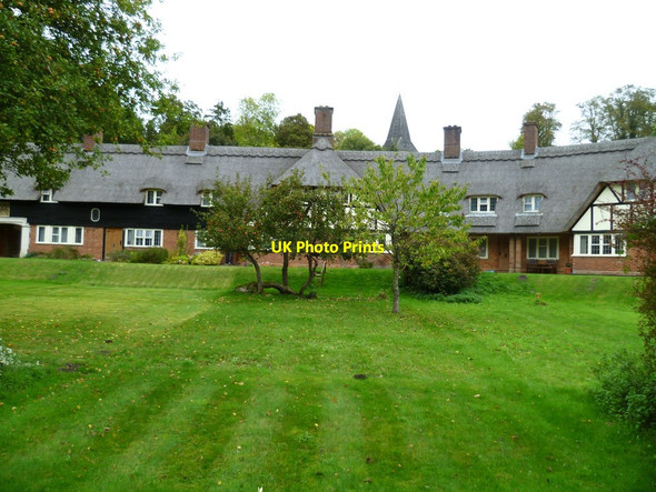 Photo 6"x4" Manor Cottages in Freefolk Freefolk c2011