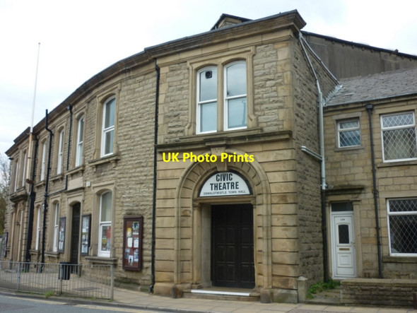 Photo 6"x4" The Civic Theatre on Union Road Oswaldtwistle c2011