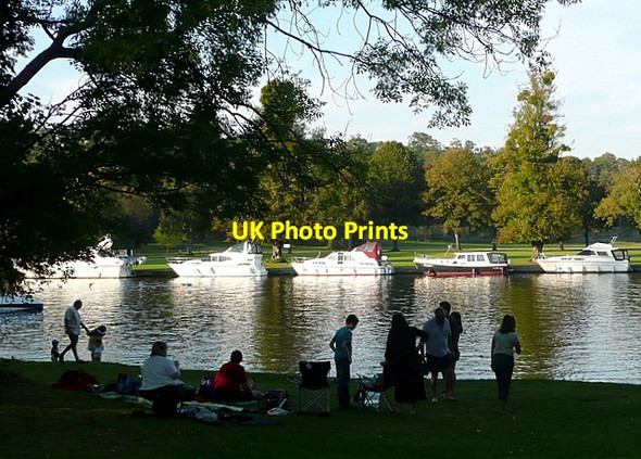 Photo 6"x4" Below Hurley Lock Danesfield c2011