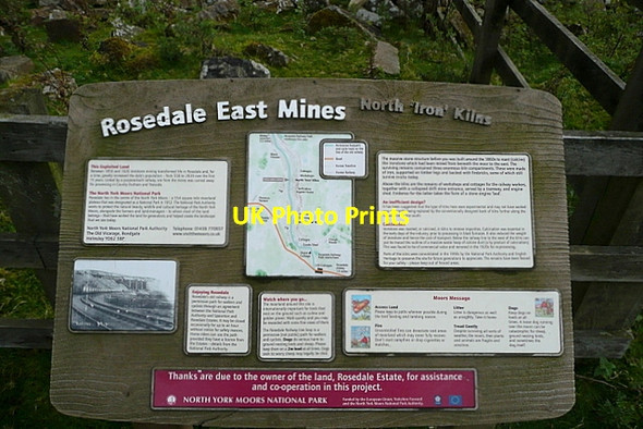 Photo 6"x4" Rosedale East Mines Thorgill c2011