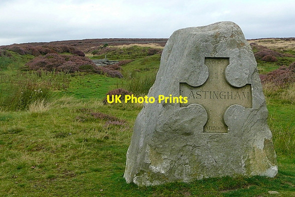 Photo 6"x4" Marker at Lastingham Lastingham c2011