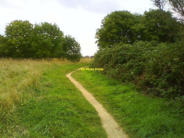Photo 6"x4" Footpath on Milton Common Portsmouth\/SU6501 c2011 P1