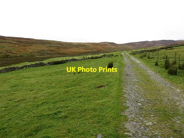 Photo 6"x4" Road to Glencuilt Moory c2011