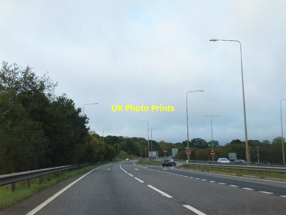 Photo 6"x4" Junction on A30 for Pathfinder Village Pathfinder Village c2011