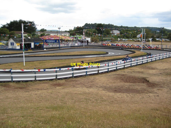 Photo 6"x4" Karting at Dawlish Warren Dawlish c2011