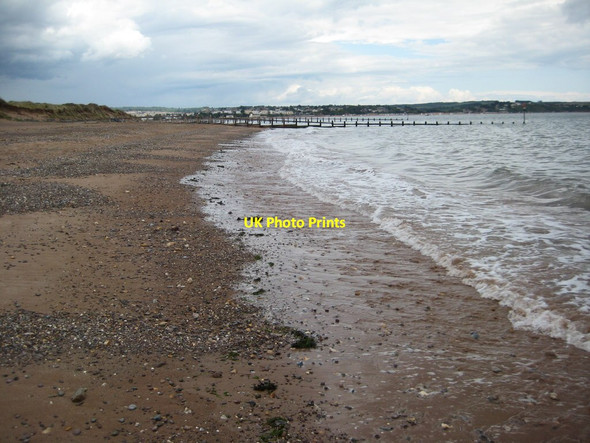 Photo 6"x4" Beach at Dawlish Warren Exmouth c2011