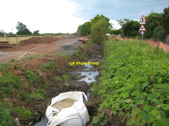 Photo 6"x4" Construction of a cycleway at Eastdon Eastdon c2011