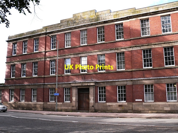 Photo 6"x4" Office building, McVitie's (formerly Carr's) biscuit factory Carlisle c2011