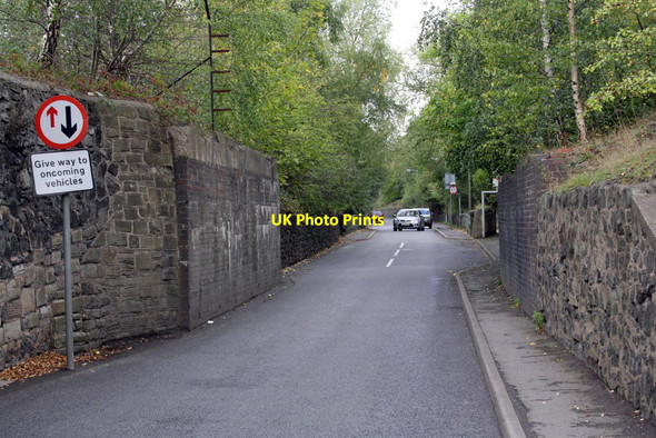 Photo 6"x4" Works Road at former railway bridge Staveley\/SK4374 c2011