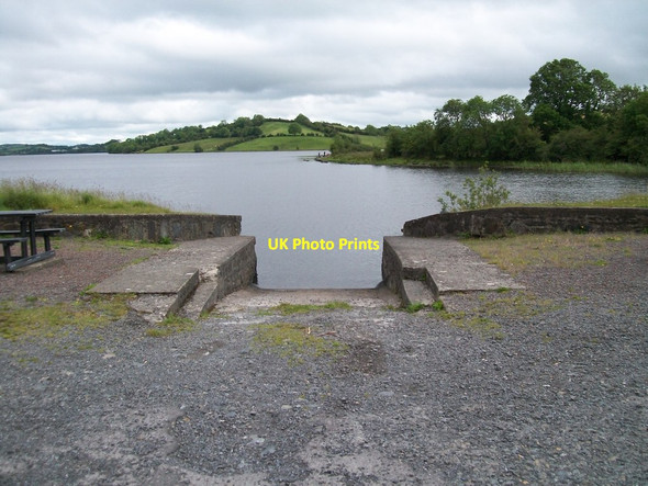Photo 6"x4" Slipway on the western shore of Lough Sillian Cortober c2011