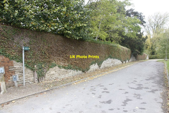 Photo 6"x4" Footpath to the river Culham c2011