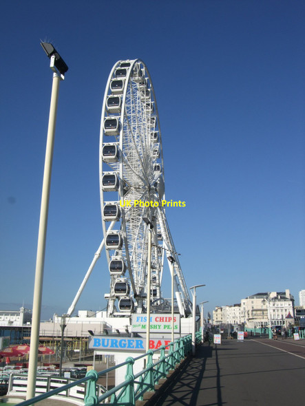 Photo 6"x4" Brighton Wheel Kemp Town c2011