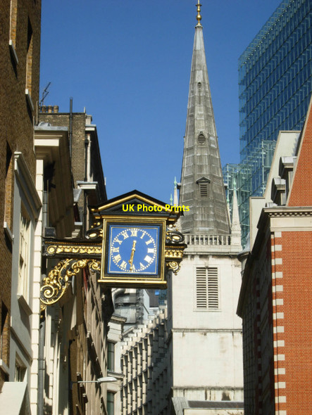 Photo 6"x4" City buildings London c2011