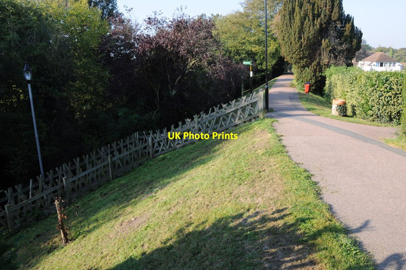 Photo 6"x4" Town Wall walk, Sandwich Sandwich c2011