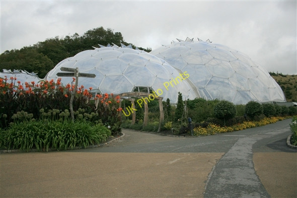 Photo 6"x4" Warm Temperate Biome, Eden Project St Austell c2007