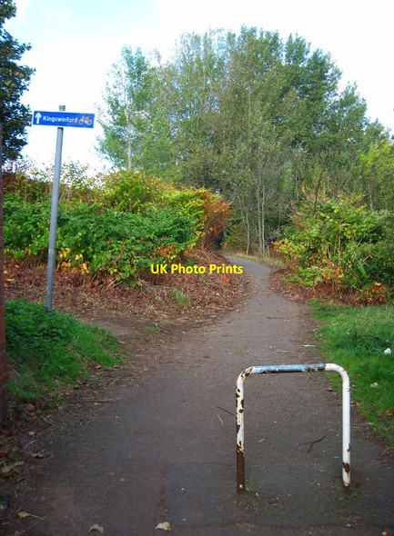 Photo 6"x4" Footpath & cycleway to High Street, Wollaston, Stourbridge Stourbridge c2011