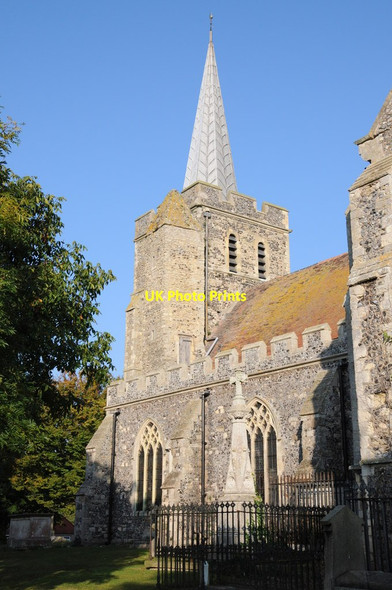 Photo 6"x4" St Mary's church, Minster Minster\/TR3064 c2011