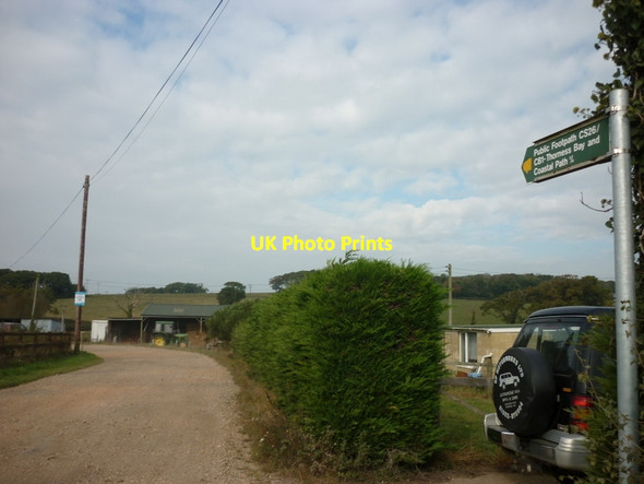 Photo 6"x4" The entrance to Sticelett Farm Hillis Corner c2011