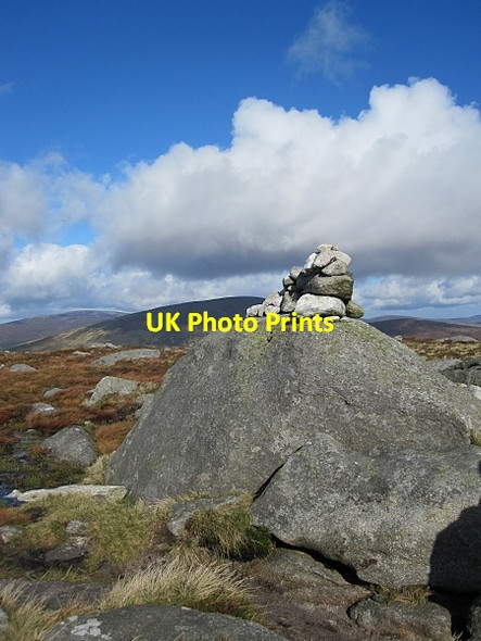 Photo 6"x4" Boulder & Summit Cairn Laragh c2011
