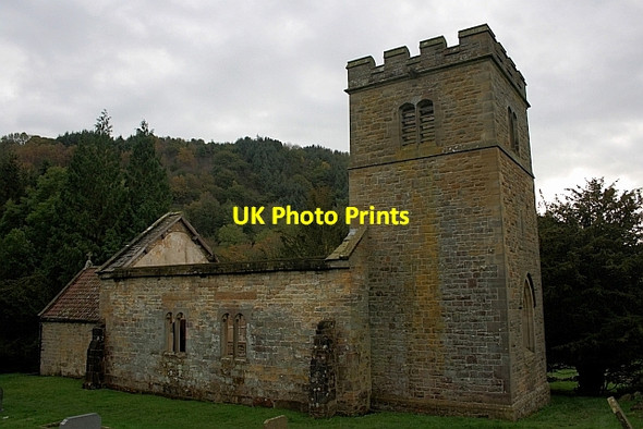 Photo 6"x4" Ruin of St. Mary's Church, Levisham Levisham c2011
