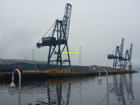 Photo 6"x4" Doon The Watter - 25th June 2011 : Clydeport Container Terminal, Greenock Greenock\/NS2776 c2011