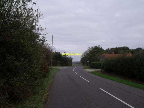 Photo 6"x4" Road junction on Baumber road, near Horsington Horsington\/TF1968 c2011