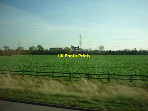 Photo 6"x4" Looking towards Red Hill Farm Sapcote c2011