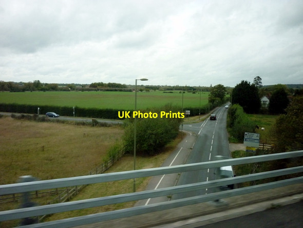 Photo 6"x4" The B4017, Wootton Road, from the A34 Abingdon c2011