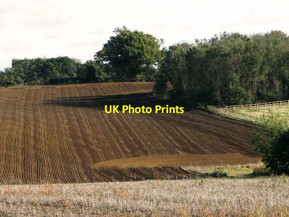 Photo 6"x4" Drilled field south of Rosery Lane, Great Bealings Great Bealings c2011