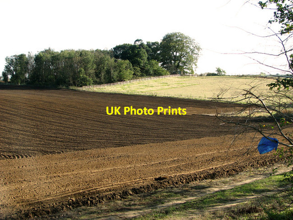 Photo 6"x4" Farmland east of Great Bealings Great Bealings c2011