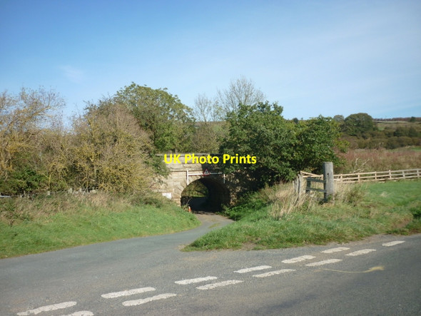 Photo 6"x4" Red Way (road) off Lawns Road Houlsyke c2011