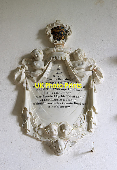 Photo 6"x4" Monument to Henry Smith - St Nicholas' church, Sydling St Nicholas Sydling St Nicholas c2011