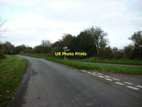 Photo 6"x4" Looking north towards Fadmoor Bank (road) Fadmoor c2011