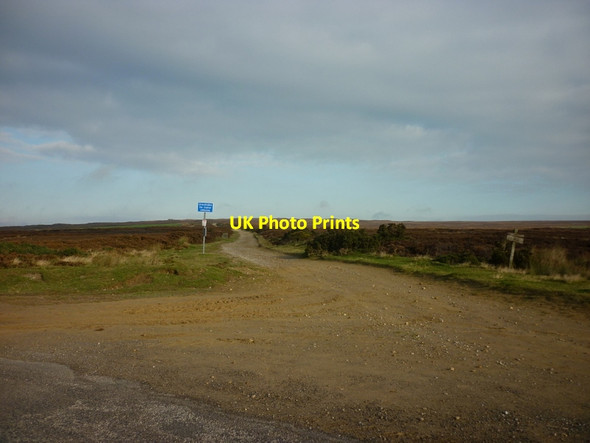 Photo 6"x4" A track to Rudland Ridge Lowna c2011